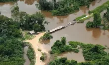 Imagem ilustrativa da imagem Polícia Federal destrói ponte de acesso à terra indígena no Pará