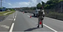 Imagem ilustrativa da imagem Policiamento nas estradas da Bahia é intensificado na Semana Santa