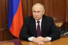 Imagem ilustrativa da imagem Rússia oficializa vitória de Putin e rebate denúncias de fraude