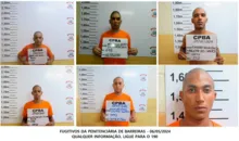 Imagem ilustrativa da imagem Seis dos sete detentos que fugiram de presídio são identificados