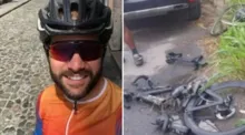 Imagem ilustrativa da imagem Suspeito de matar ciclista presta depoimento em delegacia e é liberado