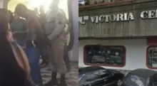 Imagem ilustrativa da imagem Suspeito em fuga invade Victoria Center