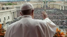 Imagem ilustrativa da imagem Vídeo: Papa Francisco faz oração pelo povo gaúcho em missa no Vaticano