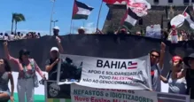 Imagem ilustrativa da imagem Vídeo: ato pró-Palestina acontece neste domingo no Farol da Barra