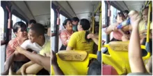 Imagem ilustrativa da imagem Vídeo: mãe de crianças autistas é agredida por passageira em ônibus