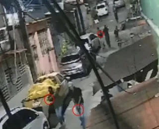 Vídeo exibe linha de frente de criminosos antes de combate em SSA