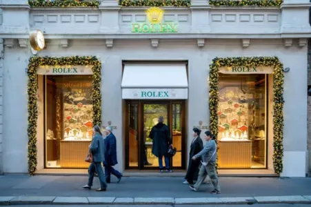 Imagem ilustrativa da imagem Recorde da Rolex: marca passa de US$ 11 bilhões em vendas em 2023