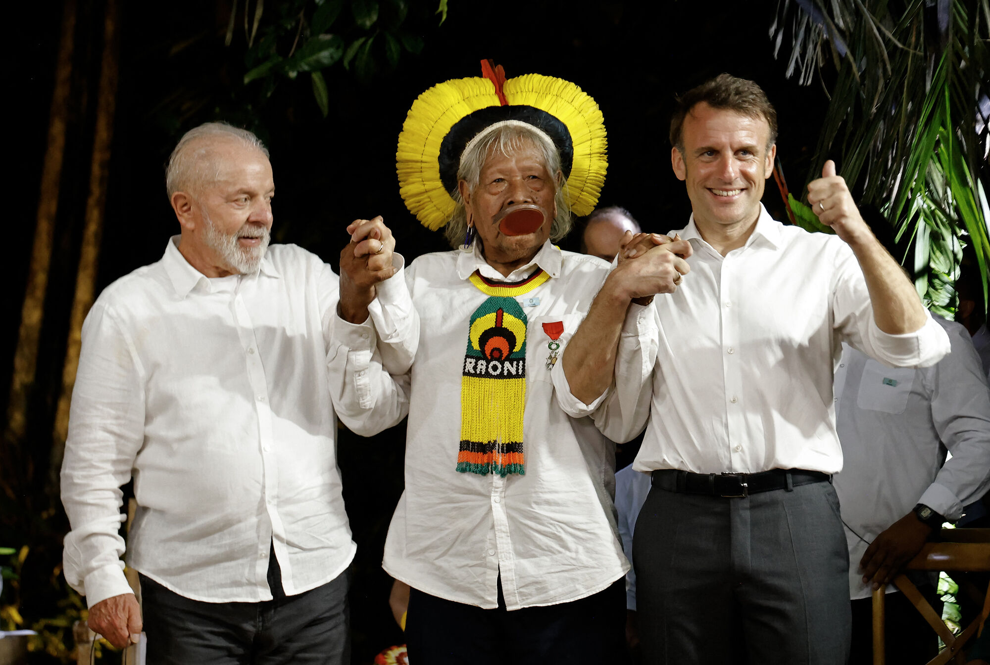 Lula e Macron lançam plano de economia sustentável na Amazônia