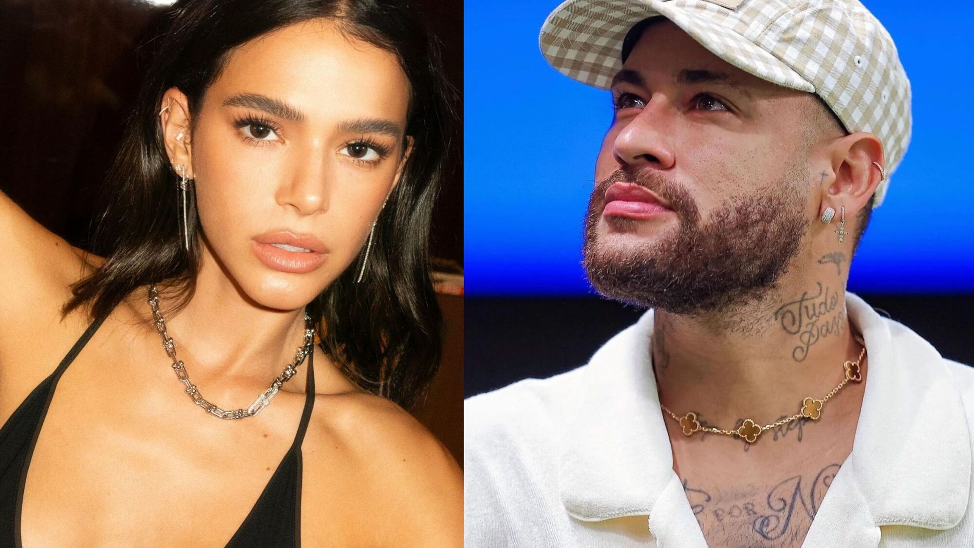 Solteiros, Neymar e Bruna Marquezine se reencontram após anos