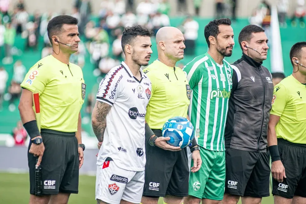 Juventude e Vitória se enfrentaram no Alfredo Jaconi pela última vez na Série B de 2023