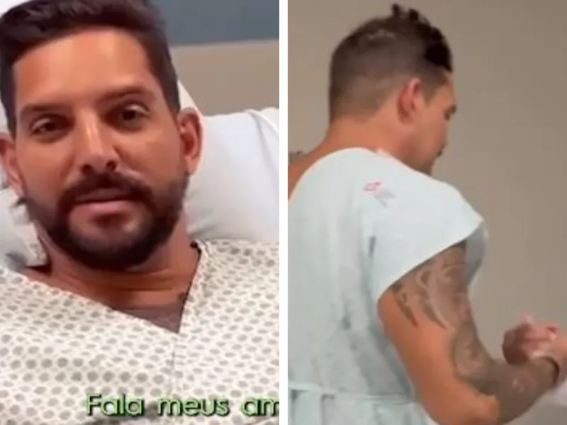 Felipe Pezzoni pasosu quatro dias em hospital