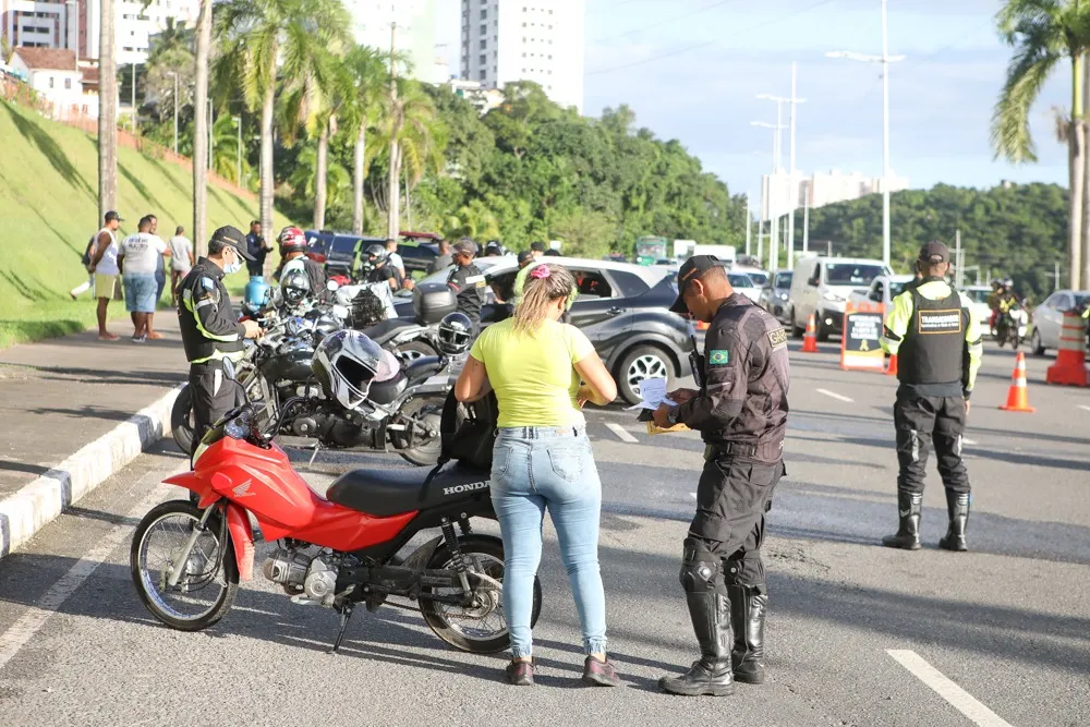 A operação foi direcionada prioritariamente a motociclistas, para sanar irregularidades e evitar sinistros