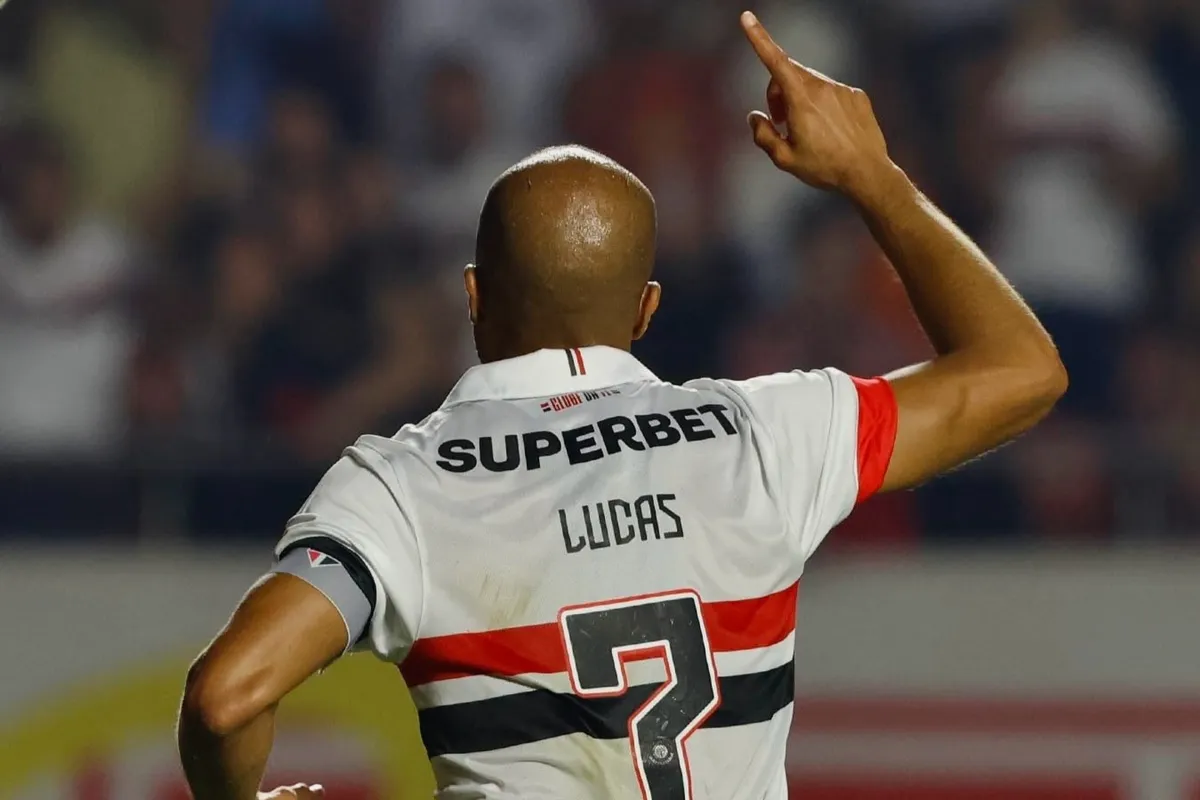 Lucas marcou um dos gols da vitória do São Paulo sobre o Águia de Marabá