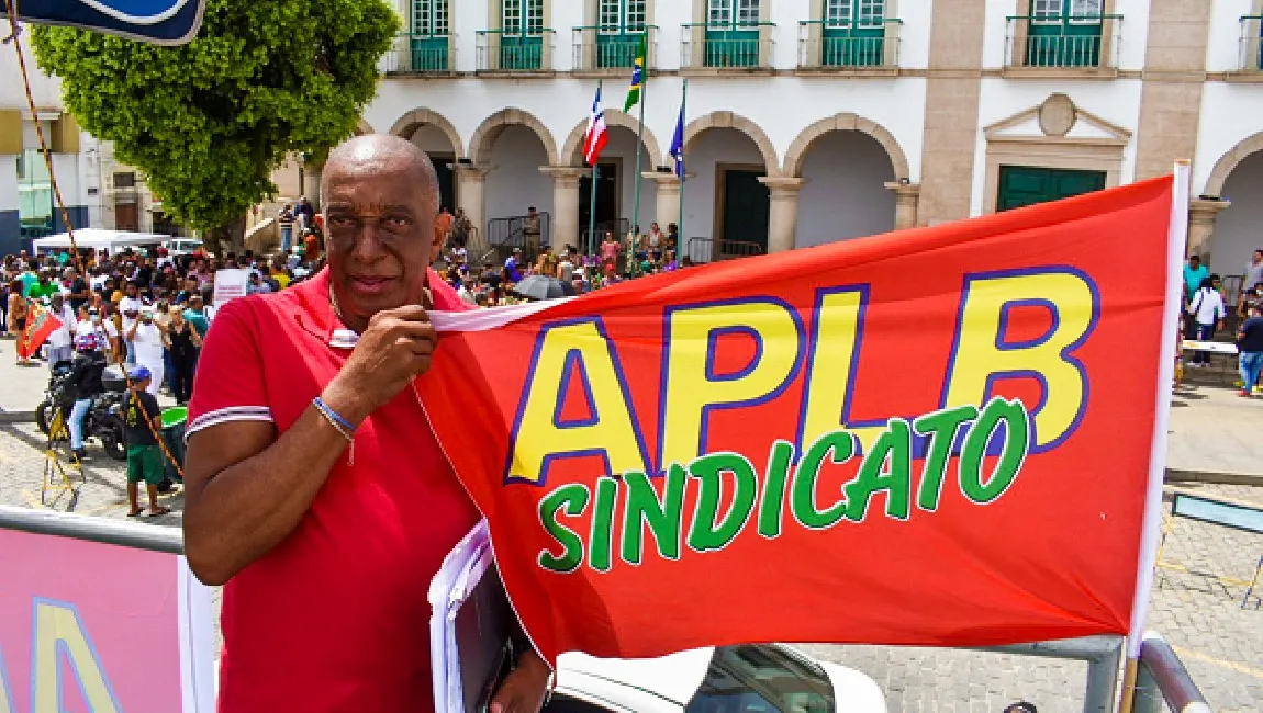 Rui Oliveira, coordenador licenciado do Sindicato dos Trabalhadores em Educação do Estado da Bahia (APLB-BA)