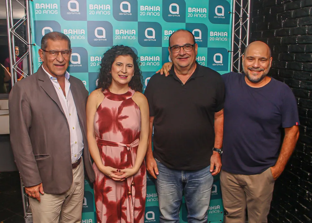 Roberto Mello, Mariana Mello, Maurício Xavier e João Portela