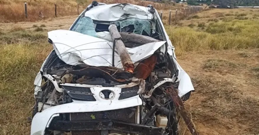 O carro ia sentido a Palmas de Monte Alto