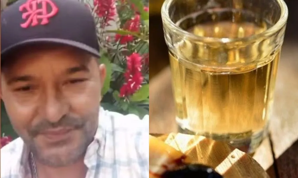 Francisco ingeriu uma dose de cachaça que teria sido oferecida pelo familiar do amigo