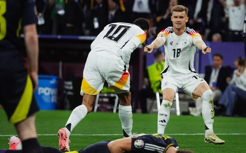 Alemanha goleia Escócia na estreia da Eurocopa 2024