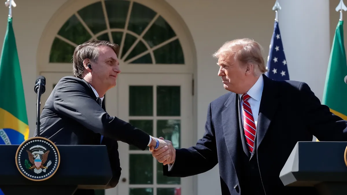 Trump convidou Bolsonaro para sua posse nos EUA