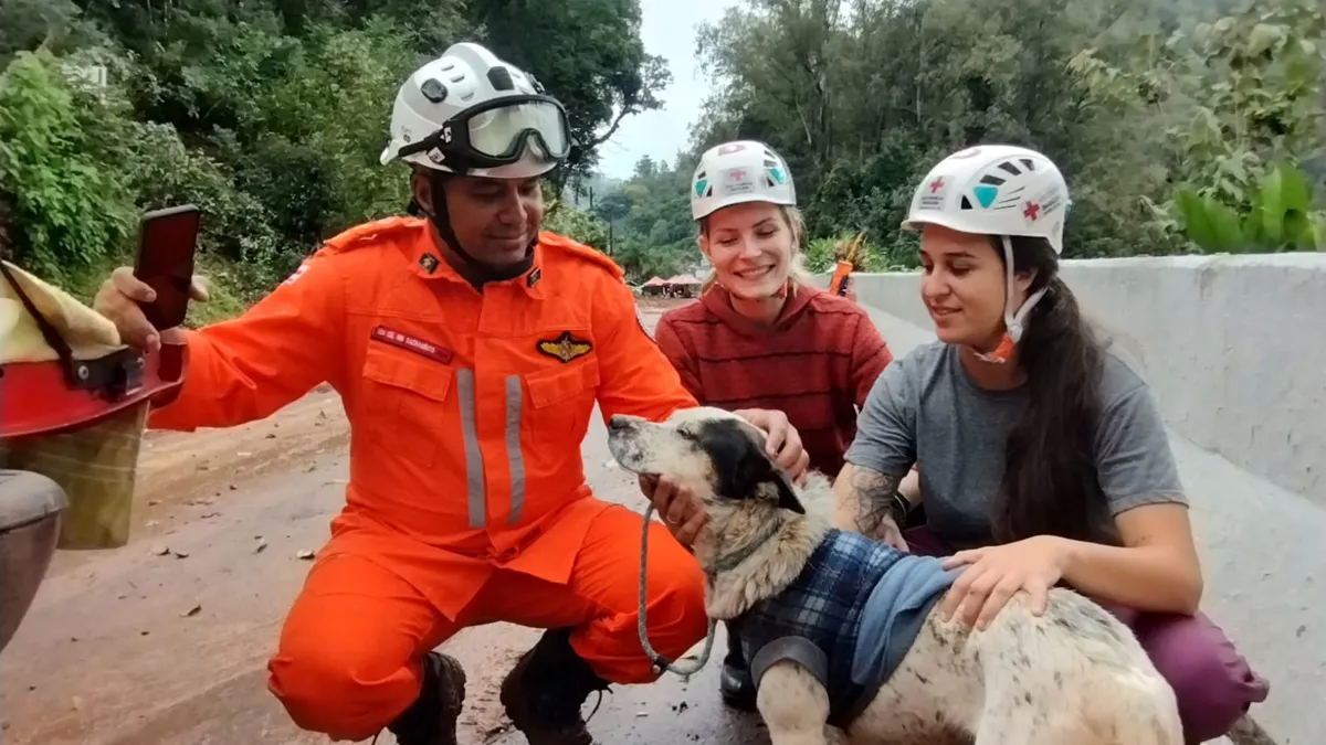 Bombeiros estão atuando no Rio Grande do Sul desde o dia 2 de maio