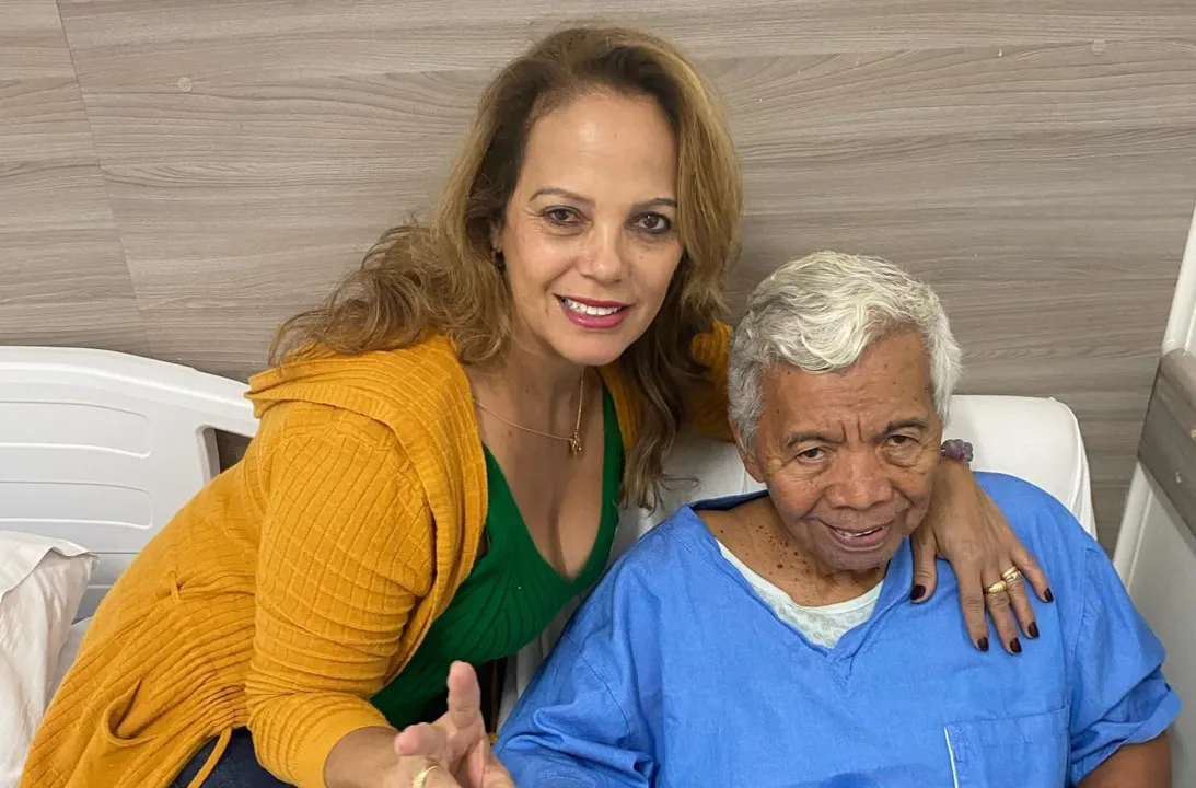 Imagem ilustrativa da imagem Após rumores, ex-assistente de Silvio Santos surge em fotos internado