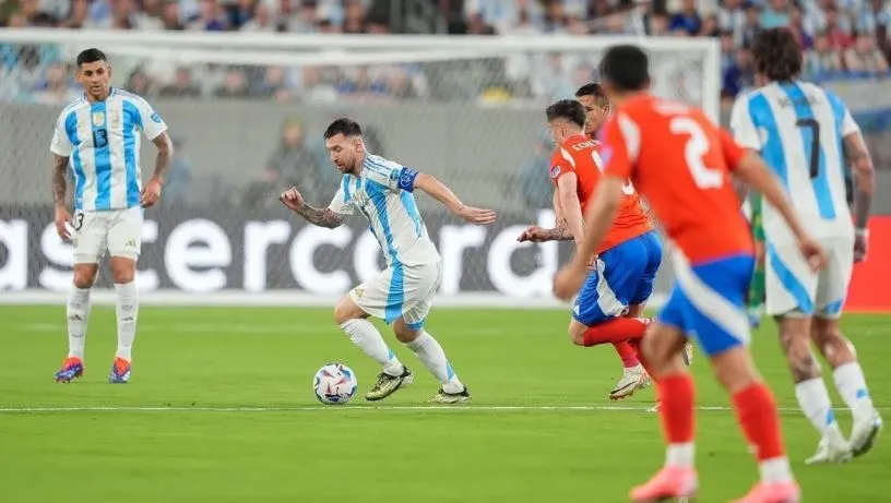 Com o resultado, o time liderado por Lionel Messi venceu a segunda partida
