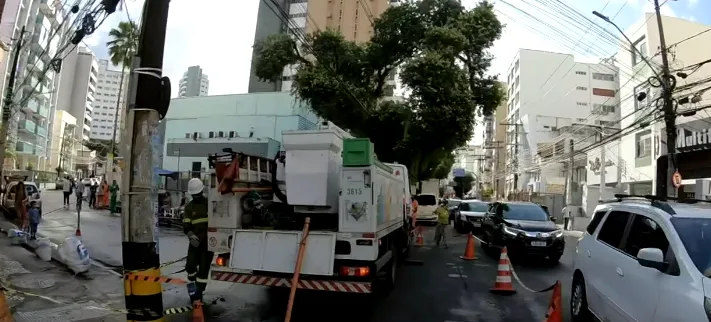 Situação ocorreu no entrocamento entre a Rua da Paz e a Rua Euclides da Cunha