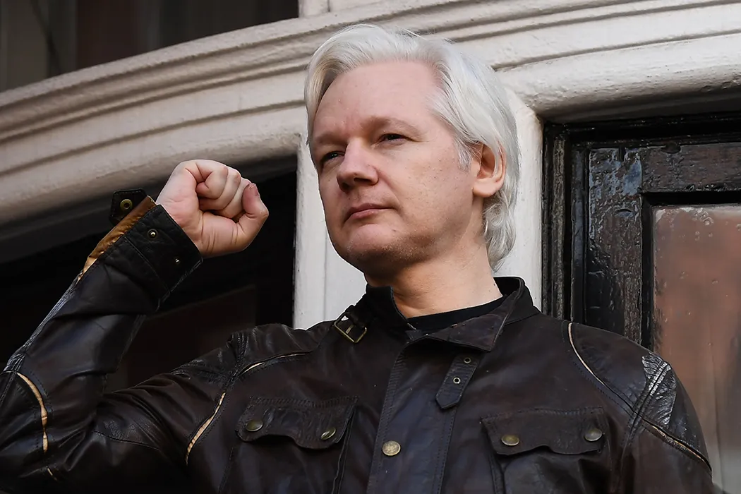 Fundador do WikiLeaks, Julian Assange