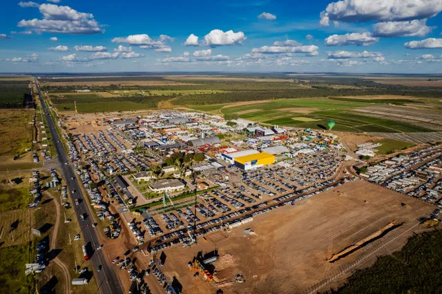 Vista aérea do Complexo Bahia Farm Show - Edição 2023