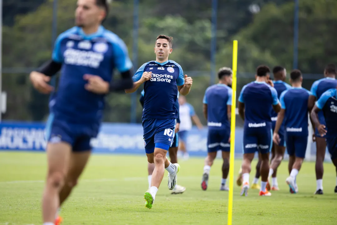 Treino do Bahia no CT Evaristo de Macedo