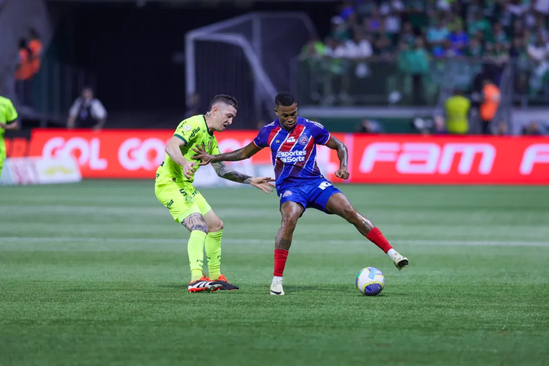 Bahia não conseguiu resistir ao Palmeiras jogando fora de casa.