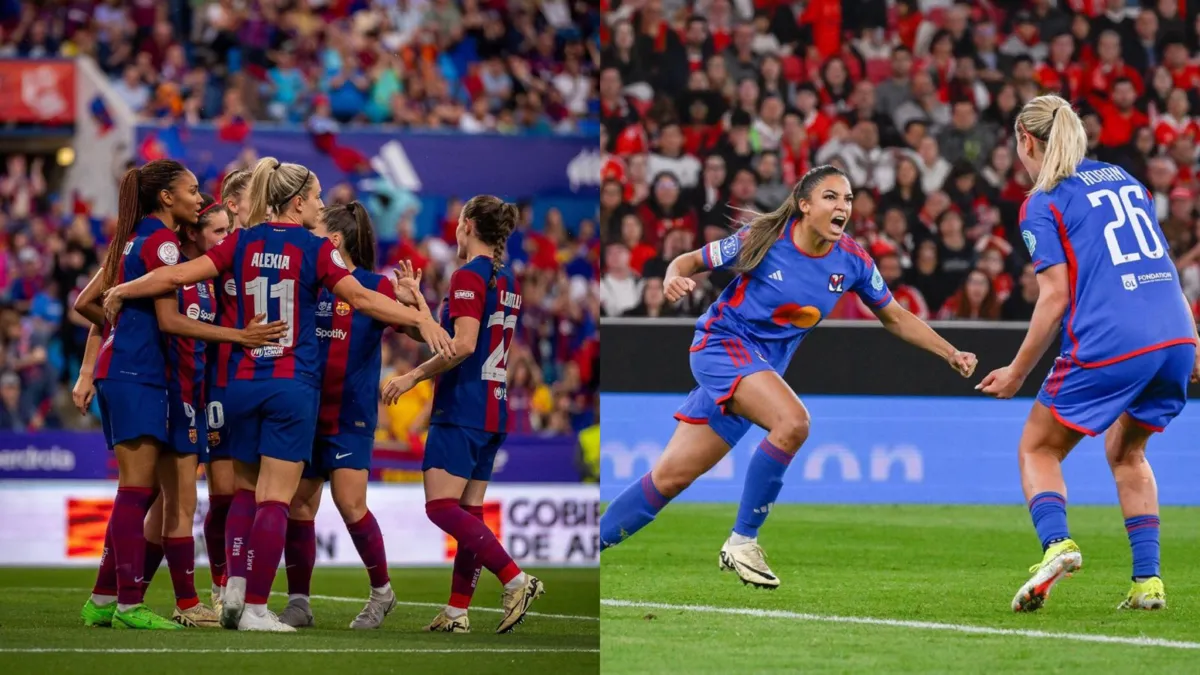 Barcelona e Lyon se enfrentam na final da Champions League feminina