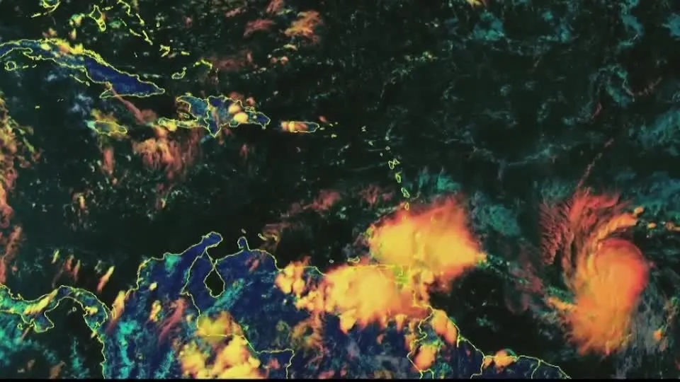 Barbados, Santa Lúcia, São Vicente e Granadinas, e Granada estão sob alertas de furacões, segundo o NHC