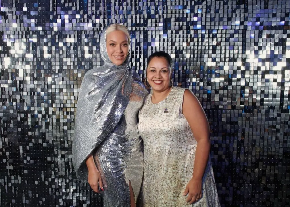 Beyoncé teve encontro com reitora Adriana Marmori