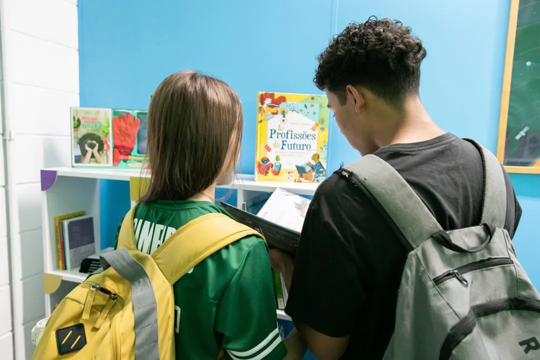 Biblioteca Futuro promove acesso à leitura com foco na sustentabilidade.