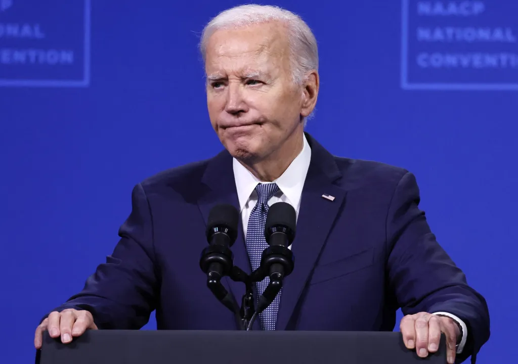 Presidente dos EUA, Joe Biden desistiu de concorrer à reeleição neste ano