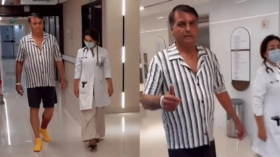 Bolsonaro deu entrada no hospital no dia 6 de maio para tratar uma erisipela