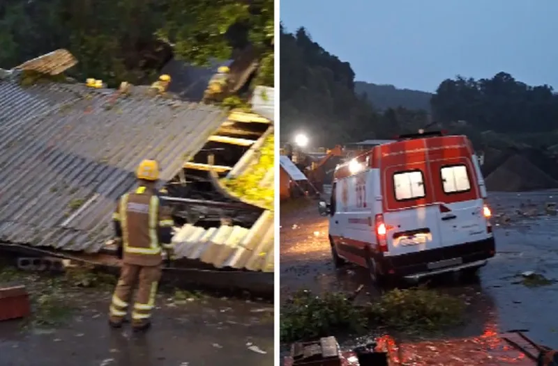 Outra vítima não resistiu aos ferimentos e morreu no local