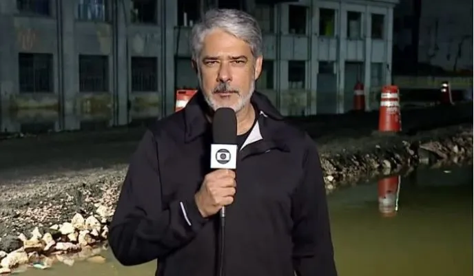 William Bonner, apresentador do Jornal Nacional