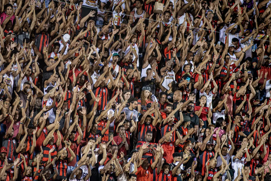 Torcida rubro-negra no Barradão