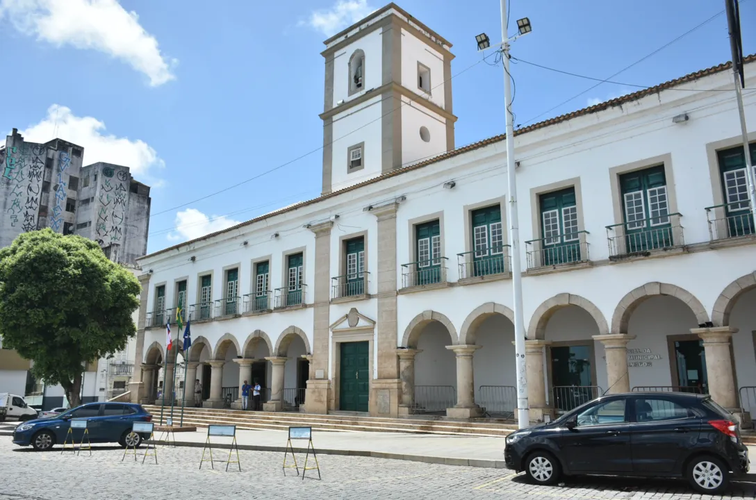 Fachada da Câmara Municipal de Salvador