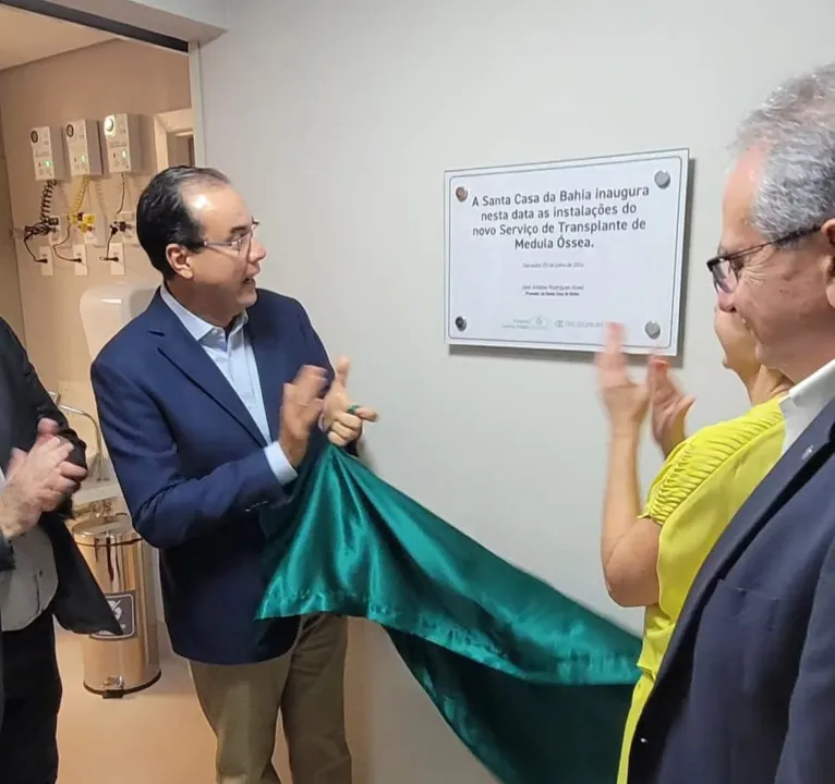 A unidade de Transplante de Medula Óssea foi inaugurada nesta quarta-feira, 3