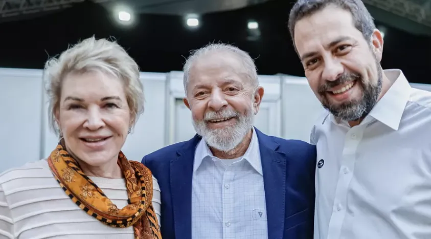 Lula comemorou oficialização de chapa