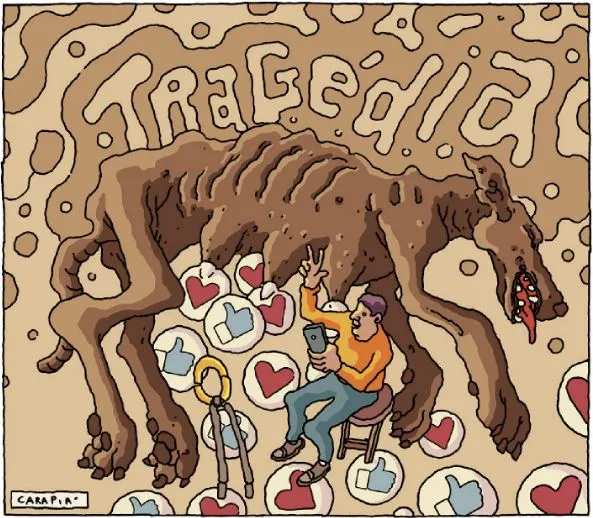 Imagem ilustrativa da imagem Charge do dia 20/05/2024