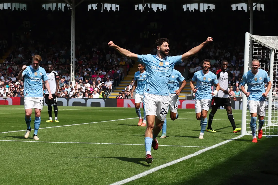 Zagueiro croata Gvardiol marcou duas vezes contra o Fulham