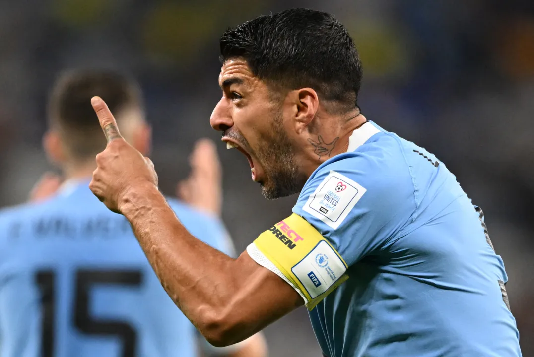 Luis Suárez não atua pela seleção uruguaia desde a Copa do Mundo de 2022, no Catar