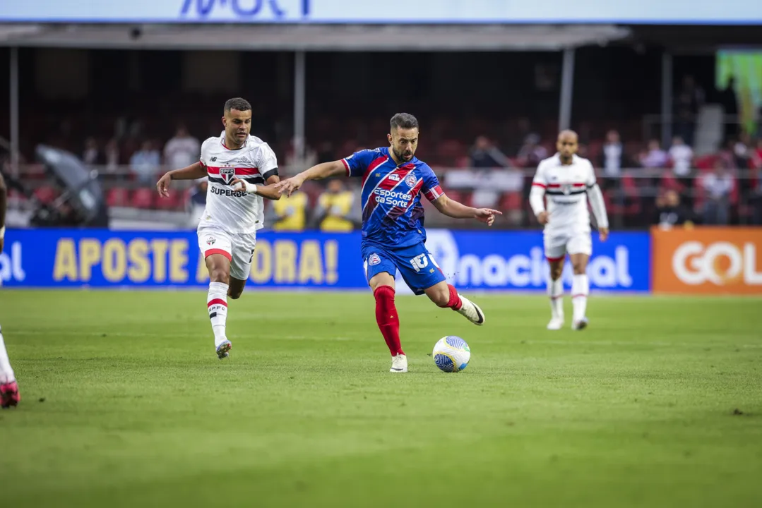 Bahia perde para o São Paulo na 13ª rodada do Brasileirão