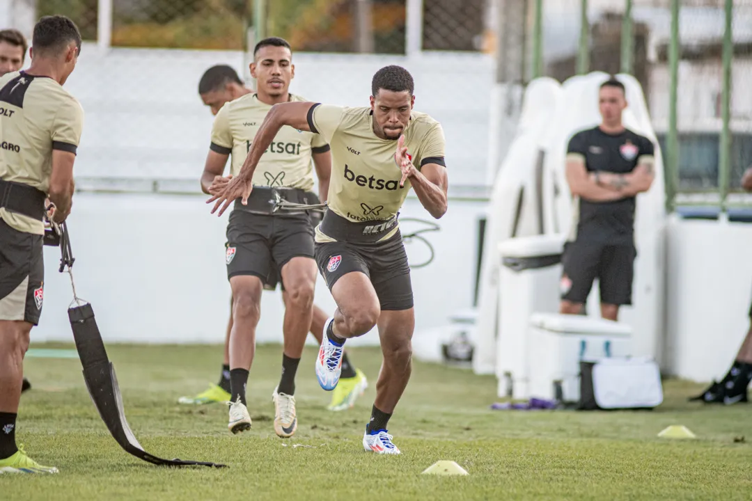 Treino de do Vitória nesta quinta-feira, 18