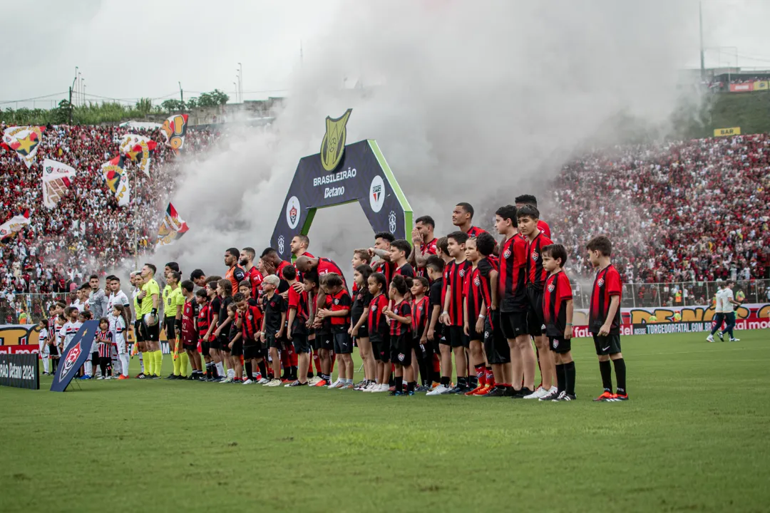 Vitória em partida contra o São Paulo