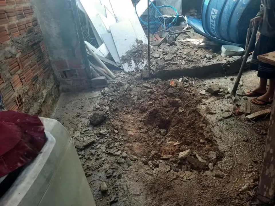 Corpo estava a 60 centímetros de profundidade